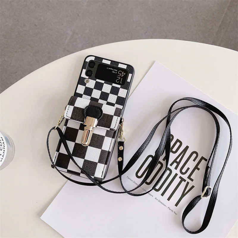 Crossbody Chessboard Phone Case for Samsung Galaxy Z Flip 3 Z Flip 4 Hard PC Back Cover for ZFlip3 ZFlip4 Case Protective Shell
Crossbody Chessboard Phone Case for Samsung Galaxy Z Flip 3 Z Flip 4 Hard PC Back Cover for ZFlip3 ZFlip4 Case Protective Shell