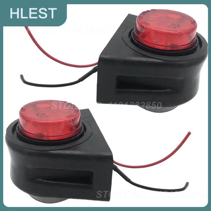 2PCs Wearproof Universal 12LED Auto Side Marker Lights Bright Flat Lamp Indicator 10-30V For Truck Trailer Lorry
2PCs Wearproof Universal 12LED Auto Side Marker Lights Bright Flat Lamp Indicator 10-30V For Truck Trailer Lorry