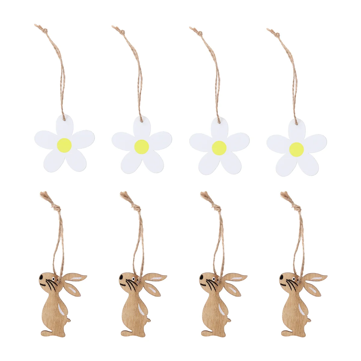 8pcs/pack Pendants Flower and Rabbit Cutout Crafts Party Supplies for Home Decoration
8pcs/pack Pendants Flower and Rabbit Cutout Crafts Party Supplies for Home Decoration