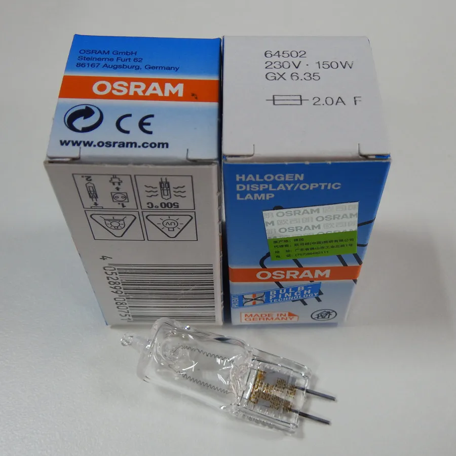 Osram 64502 230V150W GX6.35 односторонняя галогенная Вольфрамовая Конденсационная галогенная Вольфрамовая Лампа для съемки пленки и телевидения
Osram 64502 230V150W GX6.35 односторонняя галогенная Вольфрамовая Конденсационная галогенная Вольфрамовая Лампа для съемки пленки и телевидения