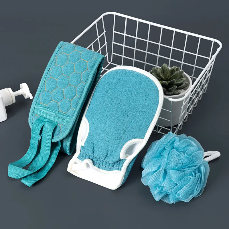 3pcs/set Bath Set Double-side Bath Towel Strong Rubbing Mud Glove Bath Towel Set Washing Towel Set Body Scrub Deep Cleaning Tool
3pcs/set Bath Set Double-side Bath Towel Strong Rubbing Mud Glove Bath Towel Set Washing Towel Set Body Scrub Deep Cleaning Tool