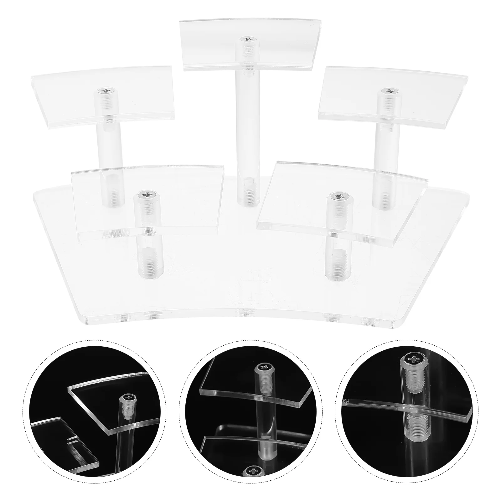 Multi Stand Clear Acrylic Display Riser Action Figure Holding Stand Transparent Cake Shelf
Multi Stand Clear Acrylic Display Riser Action Figure Holding Stand Transparent Cake Shelf