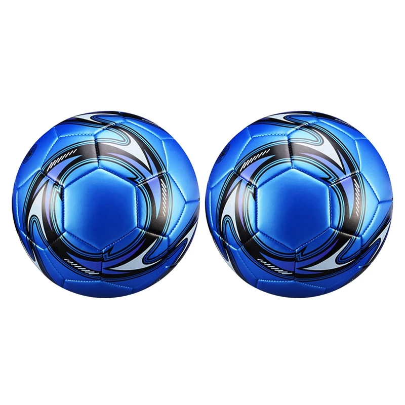 2X Professional Soccer Ball Size 5 Official Soccer Training Football Ball Competition Outdoor Football Blue
2X Professional Soccer Ball Size 5 Official Soccer Training Football Ball Competition Outdoor Football Blue