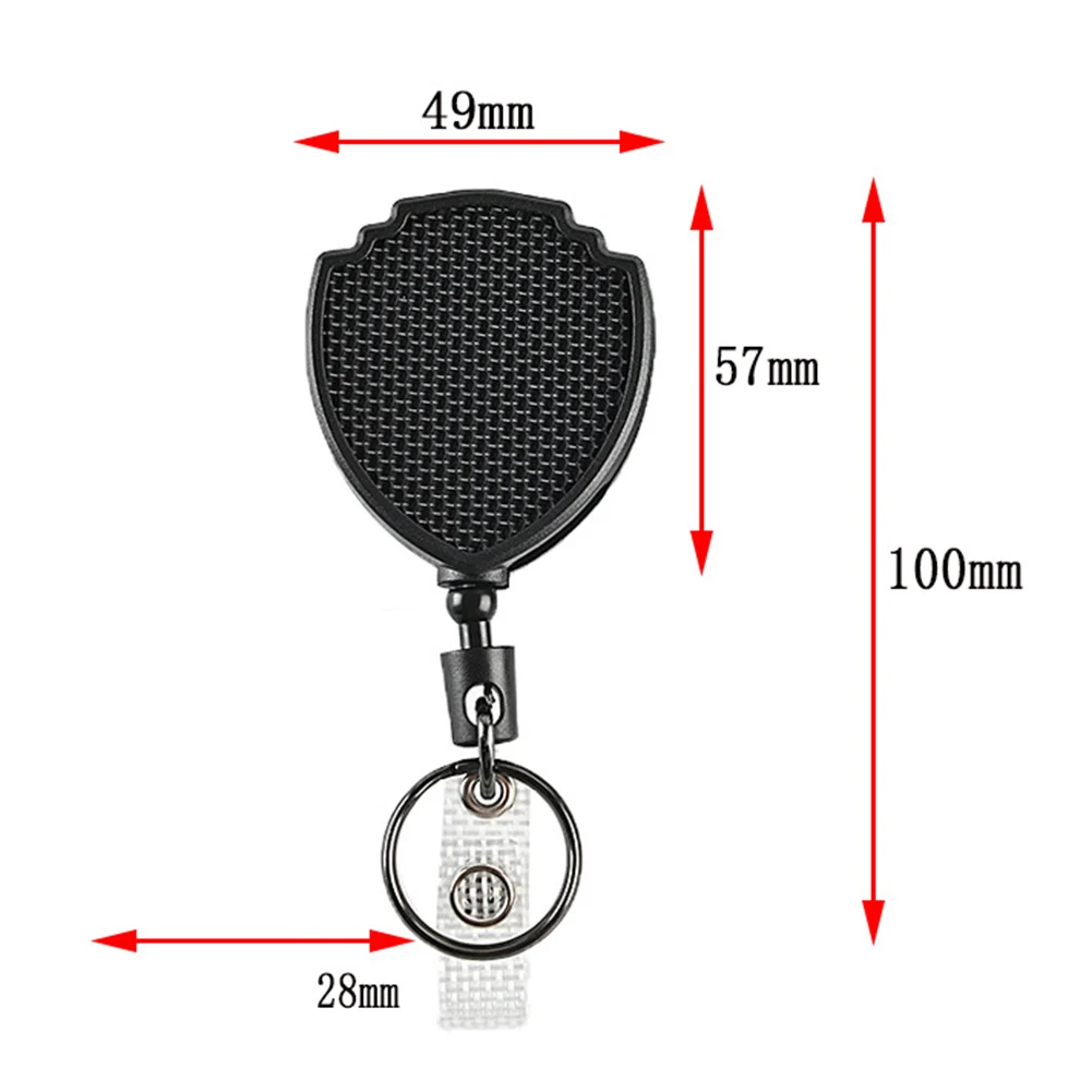 Locking Retractable Keychain With Belt Clip Black Outdoor Tacticals Anti Lost Pull Recoil Return ID Holder Reel Badge Keys Ring
Locking Retractable Keychain With Belt Clip Black Outdoor Tacticals Anti Lost Pull Recoil Return ID Holder Reel Badge Keys Ring