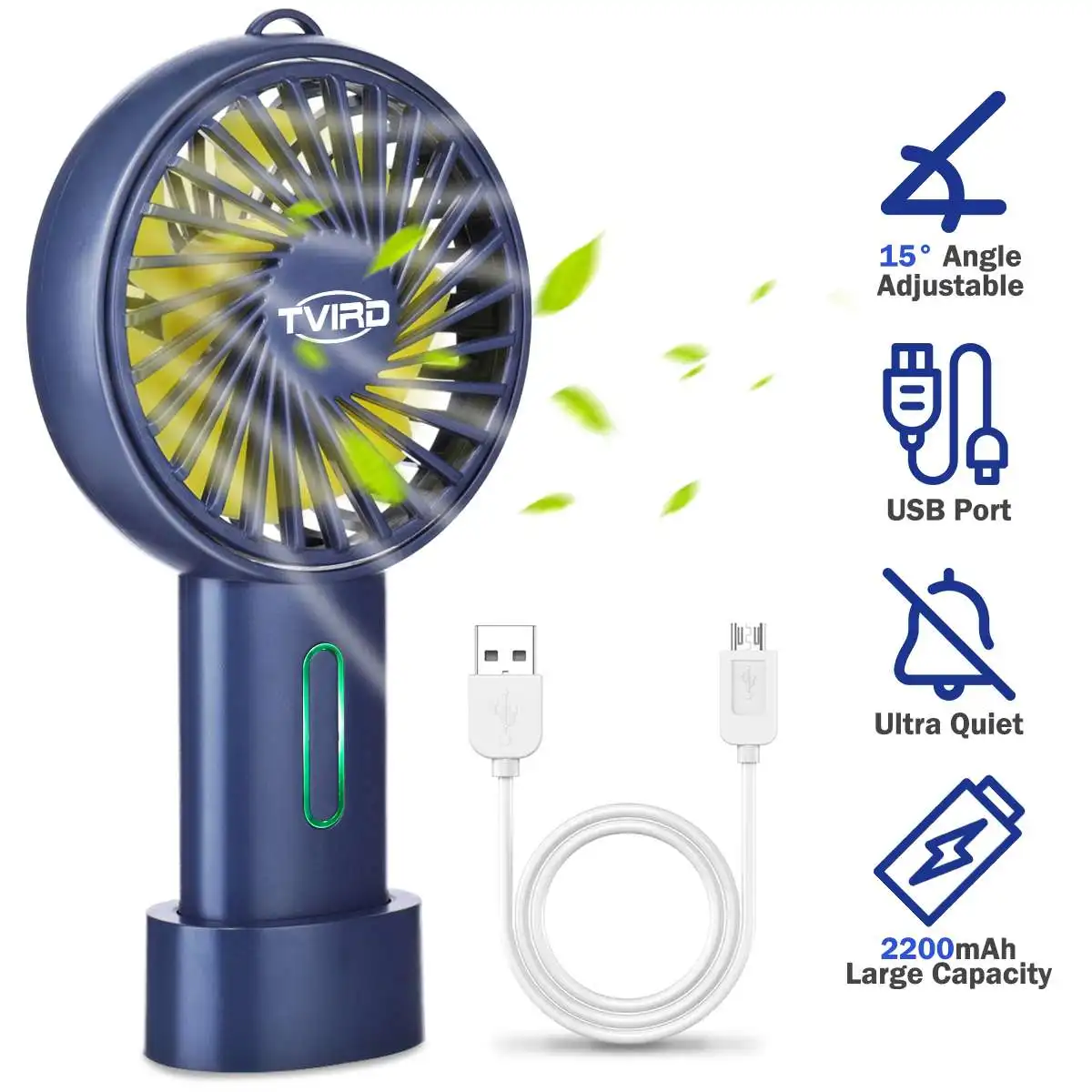 Mini Portable Hand Fan USB Rechargeable Fan Cooling Handheld Fan 3 Speed 15° Angel Adjustable Desktop Air Cooler Outdoor Travel
Mini Portable Hand Fan USB Rechargeable Fan Cooling Handheld Fan 3 Speed 15° Angel Adjustable Desktop Air Cooler Outdoor Travel