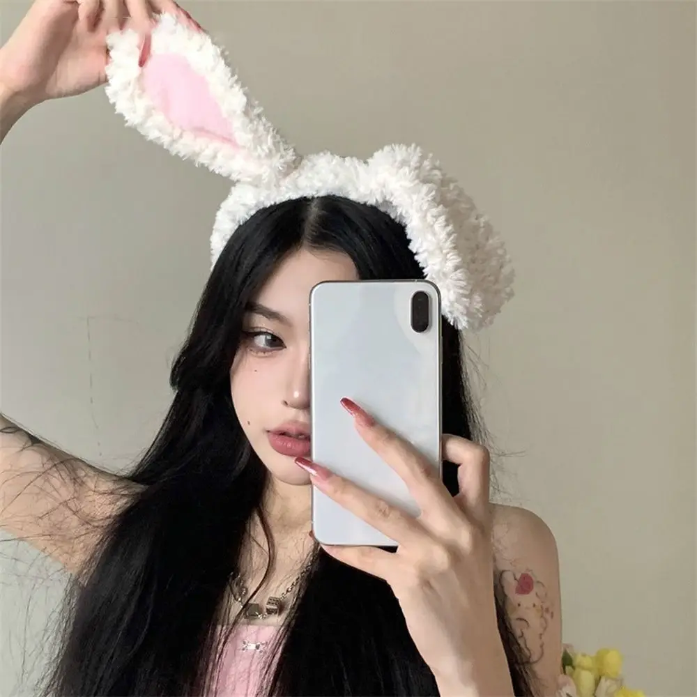 Non-Slip Colorful Rabbit Ears Plastic Wash Face Headband Plush Hair Hoop Korean Style Headwear Hair Accessories Women Hairband
Non-Slip Colorful Rabbit Ears Plastic Wash Face Headband Plush Hair Hoop Korean Style Headwear Hair Accessories Women Hairband