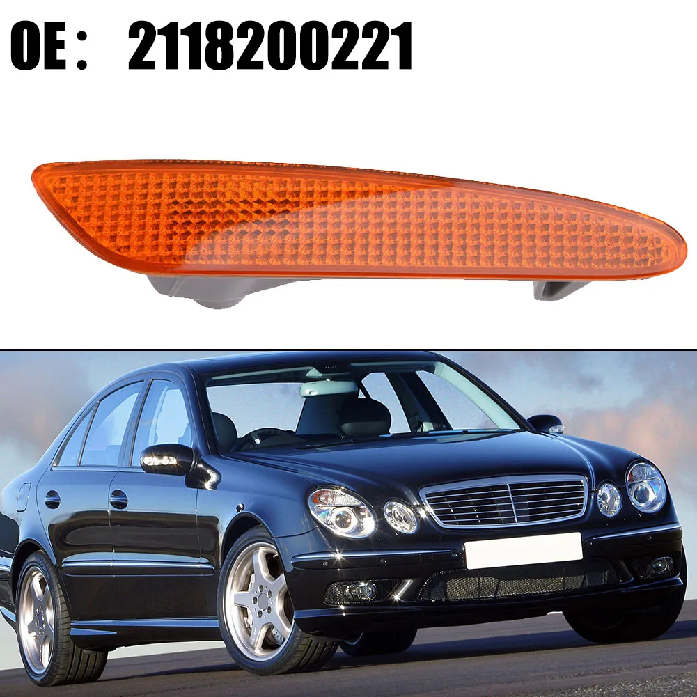 Car Side Marker Light (right Side) 2118200221 For Mercedes-Benz E320 - 3.2L 6 Cyl (18 Valve) 2003-2005 For E350 - 3.5L 6 Cyl (24
Car Side Marker Light (right Side) 2118200221 For Mercedes-Benz E320 - 3.2L 6 Cyl (18 Valve) 2003-2005 For E350 - 3.5L 6 Cyl (24