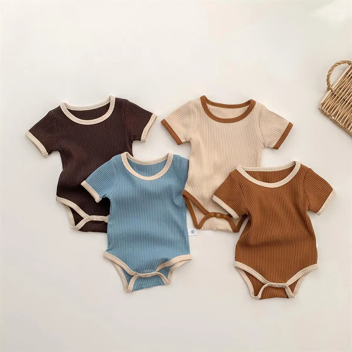 2022 Newborn Baby Girl Clothes Fashion Cotton Linen Toddler Boy One-piece Infant Striped Short Sleeve Jumpsuit Kid Unisex Romper
2022 Newborn Baby Girl Clothes Fashion Cotton Linen Toddler Boy One-piece Infant Striped Short Sleeve Jumpsuit Kid Unisex Romper