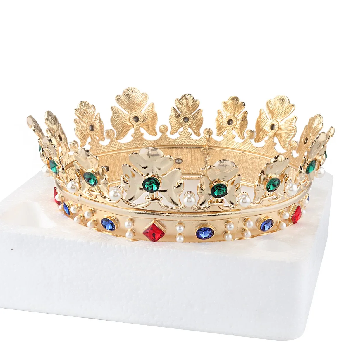 Baroque Vintage Men Pageant Diadem Round Big Gold Tiaras Royal King Crowns Women Prom Party Costume Prince Hair Accessories Men
Baroque Vintage Men Pageant Diadem Round Big Gold Tiaras Royal King Crowns Women Prom Party Costume Prince Hair Accessories Men