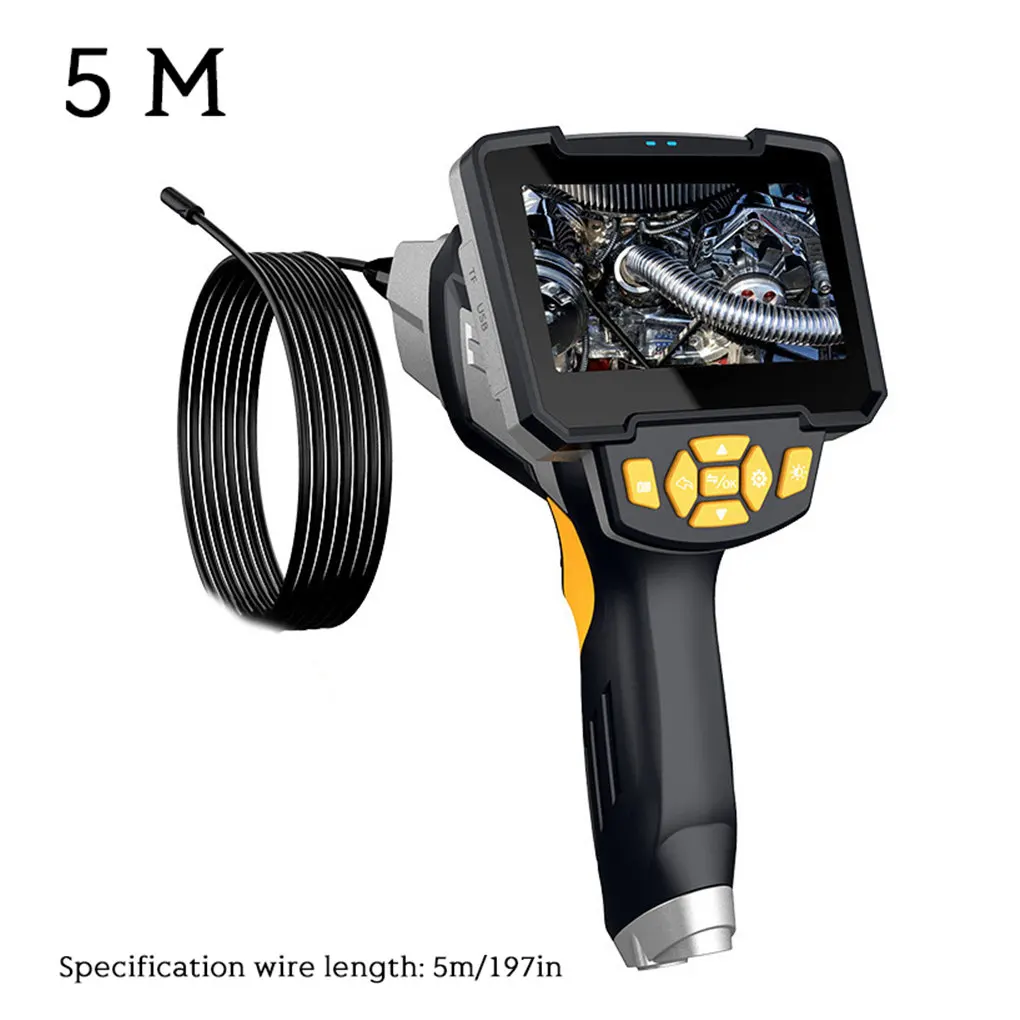Handheld Endoscope Dual Lens Endoscopic Camera 4 3-inch HD LCD Waterproof Inspection Endoscope 5m
Handheld Endoscope Dual Lens Endoscopic Camera 4 3-inch HD LCD Waterproof Inspection Endoscope 5m