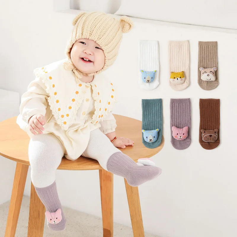 1 Pair Cute Cartoon Animal Doll Calf Socks for Infant Baby Boy Girl Autumn Winter Cotton Jacquard Sock Toddler Newborn Gifts
1 Pair Cute Cartoon Animal Doll Calf Socks for Infant Baby Boy Girl Autumn Winter Cotton Jacquard Sock Toddler Newborn Gifts