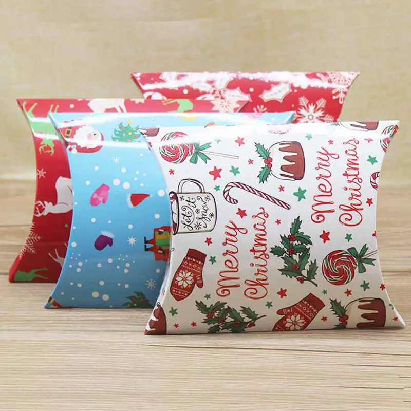 1/5PCS 16.5x13x4CM Christmas Series Pillow Box Gift Packaging Box for Jewelry Display Making DIY Favor Small Business Packagings
1/5PCS 16.5x13x4CM Christmas Series Pillow Box Gift Packaging Box for Jewelry Display Making DIY Favor Small Business Packagings