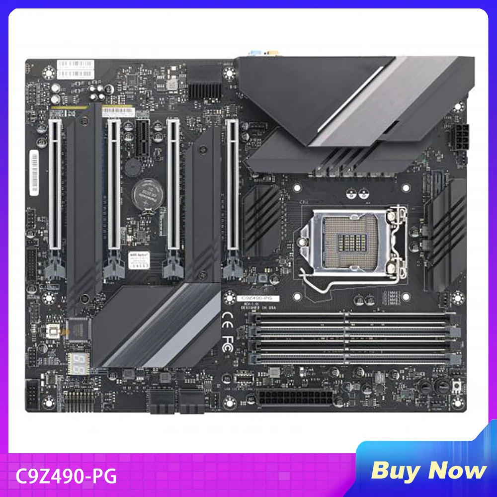 

C9Z490-PG For Supermicro Workstation/Desktop/Gaming Motherboard 10th Generation Core i9/i7/i5/i3 LGA-1200 DDR4-2933MHz PCI-E3.0