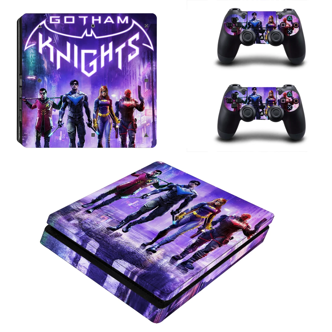 Gotham Knights PS4 Slim Decal Protective Skin Cover Sticker for PS4 Slim Console & Controller Stickers Vinyl
Gotham Knights PS4 Slim Decal Protective Skin Cover Sticker for PS4 Slim Console & Controller Stickers Vinyl