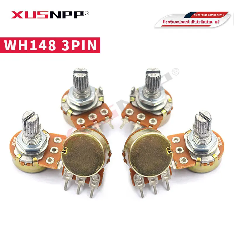 5 шт., WH148, B1K, B2K, B5K, B10K, B20K, B50K, B100K, B250K, B500K, B1M, 3pin, 15 мм, 1K, 2K, 5K, 10K, 20K, 50K, 100K, 250K, 500K, 1M
5 шт., WH148, B1K, B2K, B5K, B10K, B20K, B50K, B100K, B250K, B500K, B1M, 3pin, 15 мм, 1K, 2K, 5K, 10K, 20K, 50K, 100K, 250K, 500K, 1M
