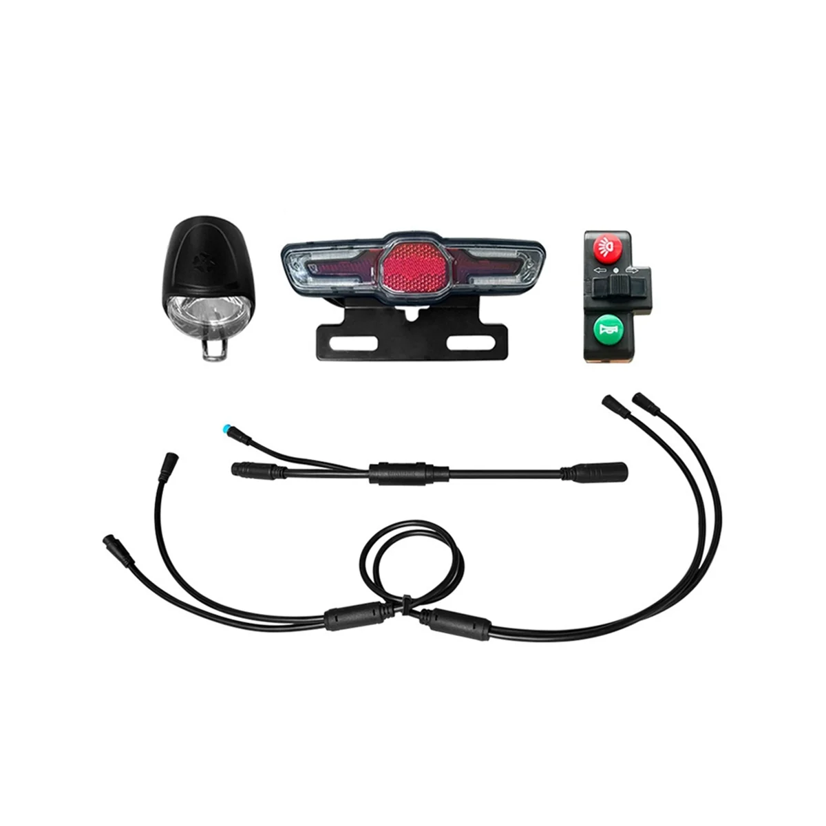 KT Controller Waterproof Line DK15 Light Group Front Light Rear Light Brake Light Turn Signal Horn 9 Core
KT Controller Waterproof Line DK15 Light Group Front Light Rear Light Brake Light Turn Signal Horn 9 Core