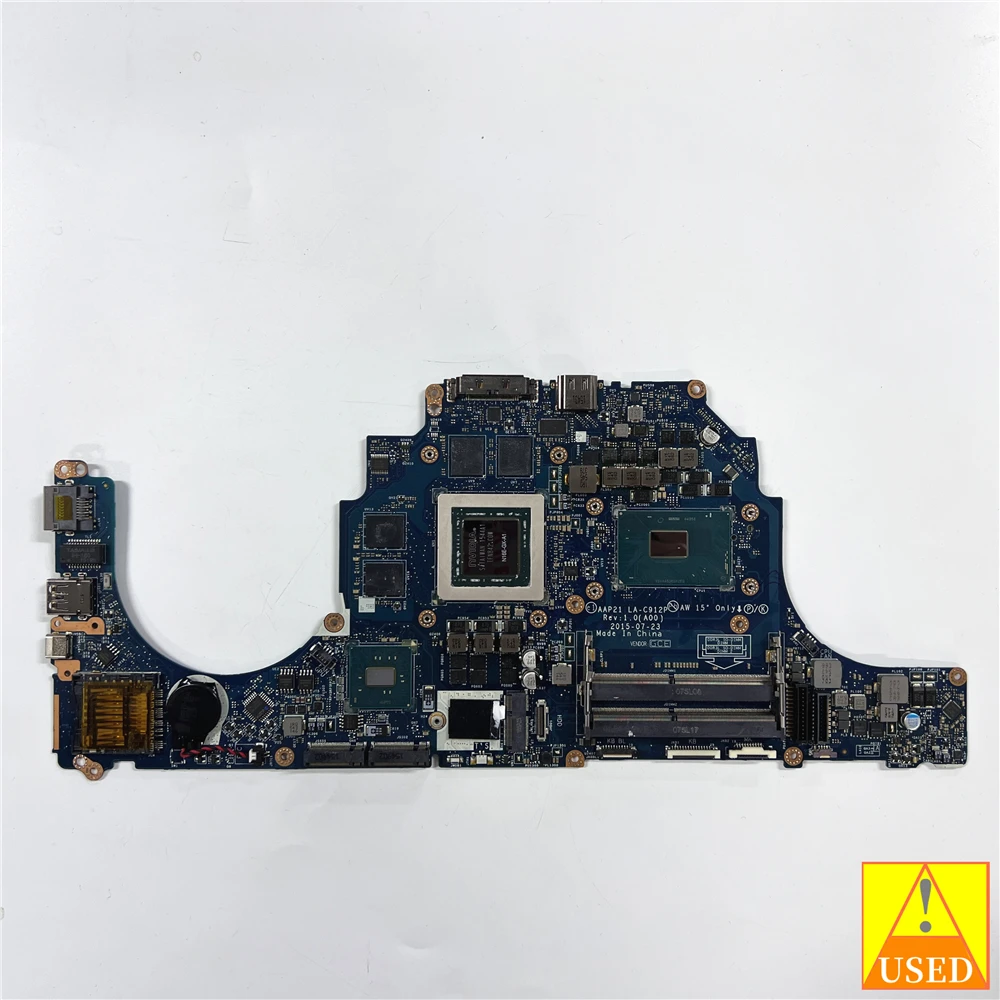 Б/у материнская плата для ноутбука, Φ для DELL 15 R2/17 R3 CN-0YHXY4 GTX980M 4G, полностью протестирована и работает идеально
Б/у материнская плата для ноутбука, Φ для DELL 15 R2/17 R3 CN-0YHXY4 GTX980M 4G, полностью протестирована и работает идеально