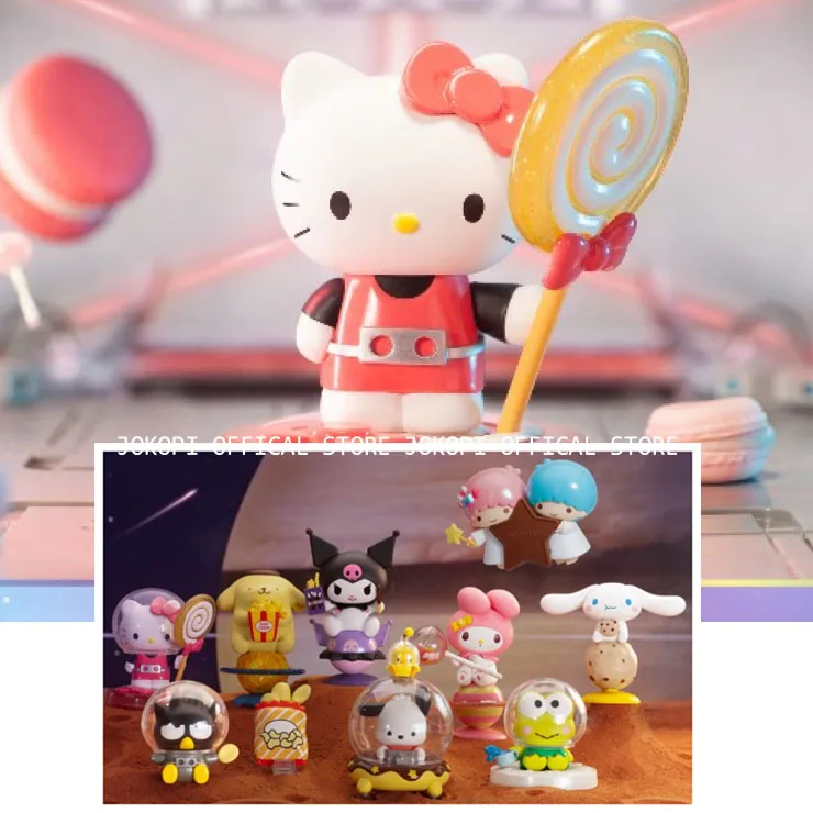 Sanrio Walking Snack Planet Series Blind Box Toys Mystery Box Original Action Figure Guess Bag Mystere Cute Doll Kawaii Model
Sanrio Walking Snack Planet Series Blind Box Toys Mystery Box Original Action Figure Guess Bag Mystere Cute Doll Kawaii Model