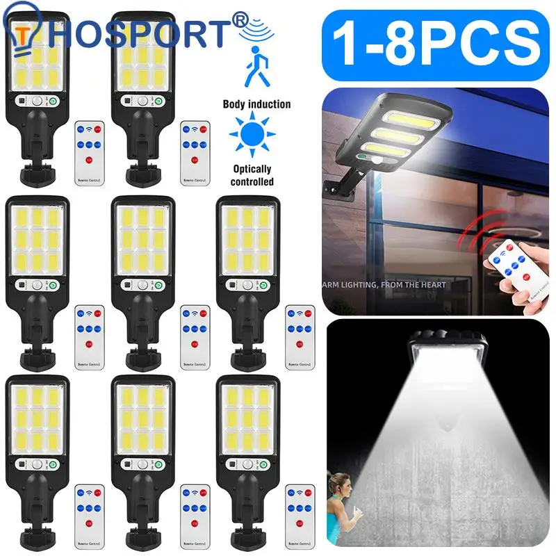 108COB Solar LED Street Lights With 3 Light Modes Outdoor Solar Lamp Waterproof Remote Control Lamp Security Garden Lighting
108COB Solar LED Street Lights With 3 Light Modes Outdoor Solar Lamp Waterproof Remote Control Lamp Security Garden Lighting
