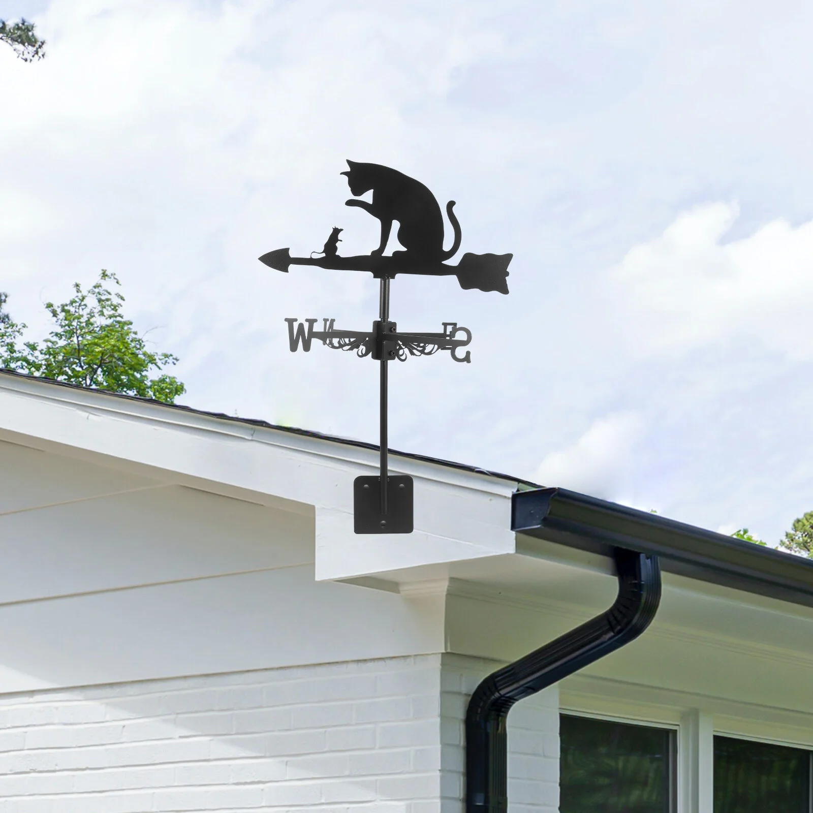Windmill Weather Vane Stainless Steel Direction Indicator House Decor Yard Outdoor Spray Metal Weathervane 
Windmill Weather Vane Stainless Steel Direction Indicator House Decor Yard Outdoor Spray Metal Weathervane