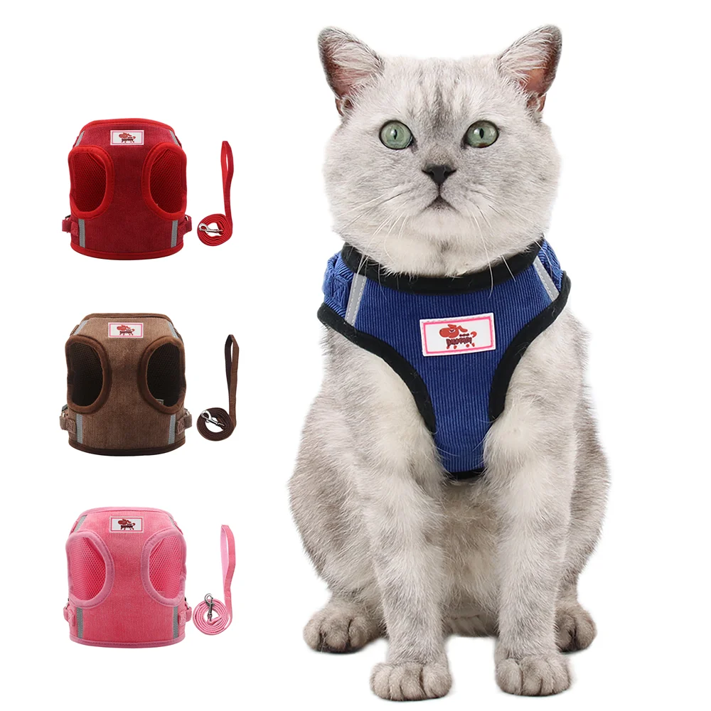 Dog Harness with Leash Dog Collar Adjustable Vest Walking Soft Breathable Collar for Cats Small To Medium Dogs Chest Strap Rope
Dog Harness with Leash Dog Collar Adjustable Vest Walking Soft Breathable Collar for Cats Small To Medium Dogs Chest Strap Rope