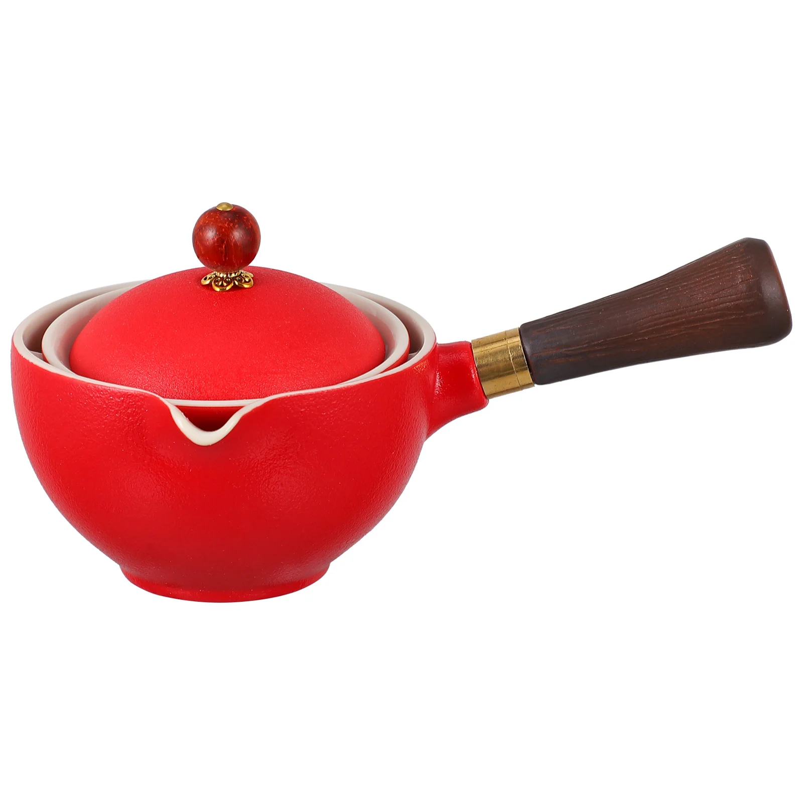 Tea Maker Teapot Pot Ceramic Chinese Rotation Rotating Infuser Pots Vintage Kettle Handle Side Filter Household Loose Creative
Tea Maker Teapot Pot Ceramic Chinese Rotation Rotating Infuser Pots Vintage Kettle Handle Side Filter Household Loose Creative