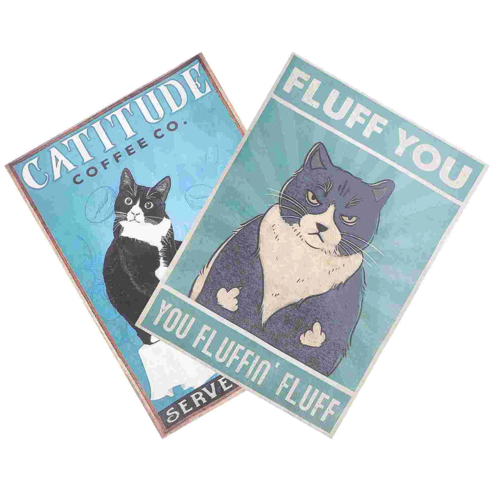 2pcs Canvas Cat Painting Frameless Wall Poster Cat Pictures Artwork Cat Home Decor Gifts Cat Wall
2pcs Canvas Cat Painting Frameless Wall Poster Cat Pictures Artwork Cat Home Decor Gifts Cat Wall