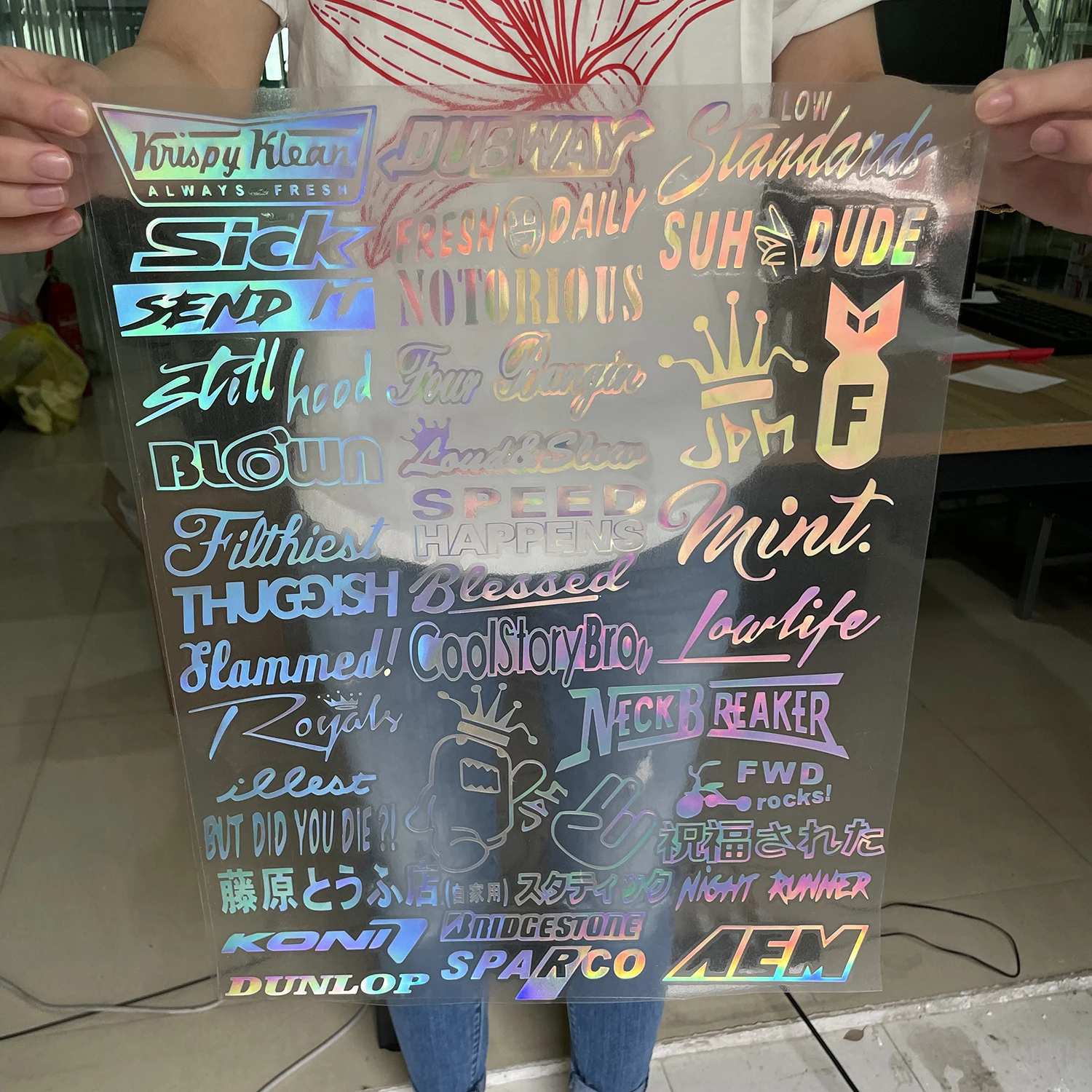 33pcs Reflective Car Stickers Set Automobile Window Vinyl Decals for JDM KDM Race Drift
33pcs Reflective Car Stickers Set Automobile Window Vinyl Decals for JDM KDM Race Drift