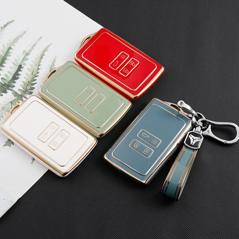 TPU Car Key Case Full Cover for Renault Koleos Kadjar Megane Talisman Captur Espace Clio 2016-2019 4 Button Accessories
TPU Car Key Case Full Cover for Renault Koleos Kadjar Megane Talisman Captur Espace Clio 2016-2019 4 Button Accessories