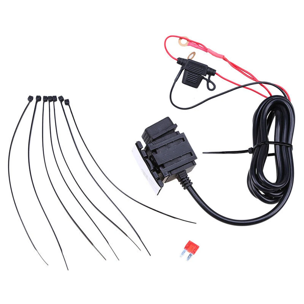 1PC 12V-24V Dual USB Port Car Charger Socket Adapter 1.82m Heat-resistant Plastic Power Outlet Waterproof For Motorcycle Car
1PC 12V-24V Dual USB Port Car Charger Socket Adapter 1.82m Heat-resistant Plastic Power Outlet Waterproof For Motorcycle Car