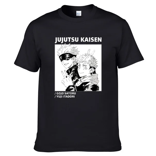 Высококачественные хлопковые футболки juютсу kaisen европейских размеров, японские летние дизайнерские мужские топы, уличная одежда y2k graphic, му... 
Высококачественные хлопковые футболки juютсу kaisen европейских размеров, японские летние дизайнерские мужские топы, уличная одежда y2k graphic, му...