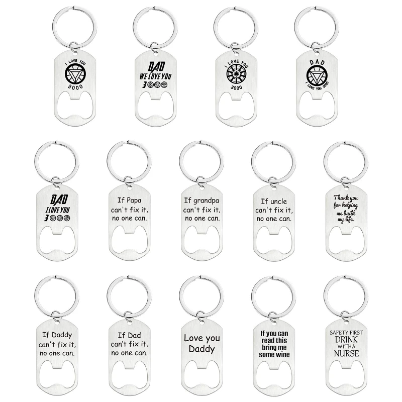 2023 New Metal Beer Keychain Bottle Opener Kitchen Accessories Wedding Party Favor Gifts for Guests Car Bag Ornament Durable
2023 New Metal Beer Keychain Bottle Opener Kitchen Accessories Wedding Party Favor Gifts for Guests Car Bag Ornament Durable