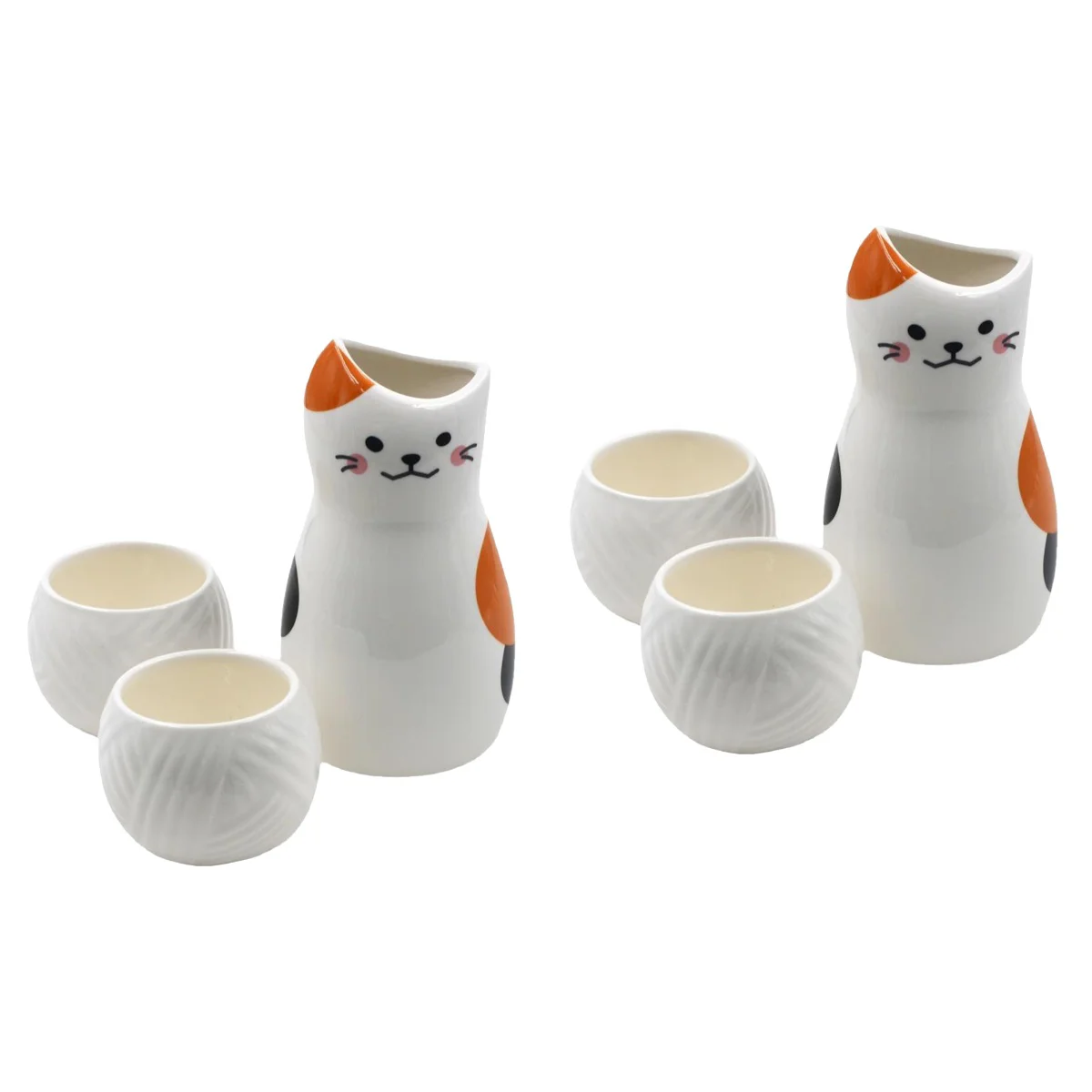 2 Sets Vintage Tea Cups Japanese Tea Cup Ceramic Kettle Saki Pot Cup Japanese Tea Mug Saki Kettle Personality Lucky Cat Set
2 Sets Vintage Tea Cups Japanese Tea Cup Ceramic Kettle Saki Pot Cup Japanese Tea Mug Saki Kettle Personality Lucky Cat Set