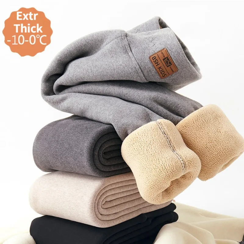 Girl's Extra Thick Winter Pants Elastic High-waist Warm Cotton Trousers Baby Velvet Legging for Kids Korean Baby Hot Clothes New
Girl's Extra Thick Winter Pants Elastic High-waist Warm Cotton Trousers Baby Velvet Legging for Kids Korean Baby Hot Clothes New