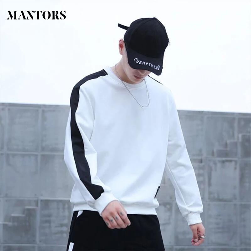 Men's Sweatshirt Hip Hop Brand Fashion Patchwork O-Neck Long SleevesTop Blouse Hoodie Male Black White Loose casual Sweatshirts
Men's Sweatshirt Hip Hop Brand Fashion Patchwork O-Neck Long SleevesTop Blouse Hoodie Male Black White Loose casual Sweatshirts