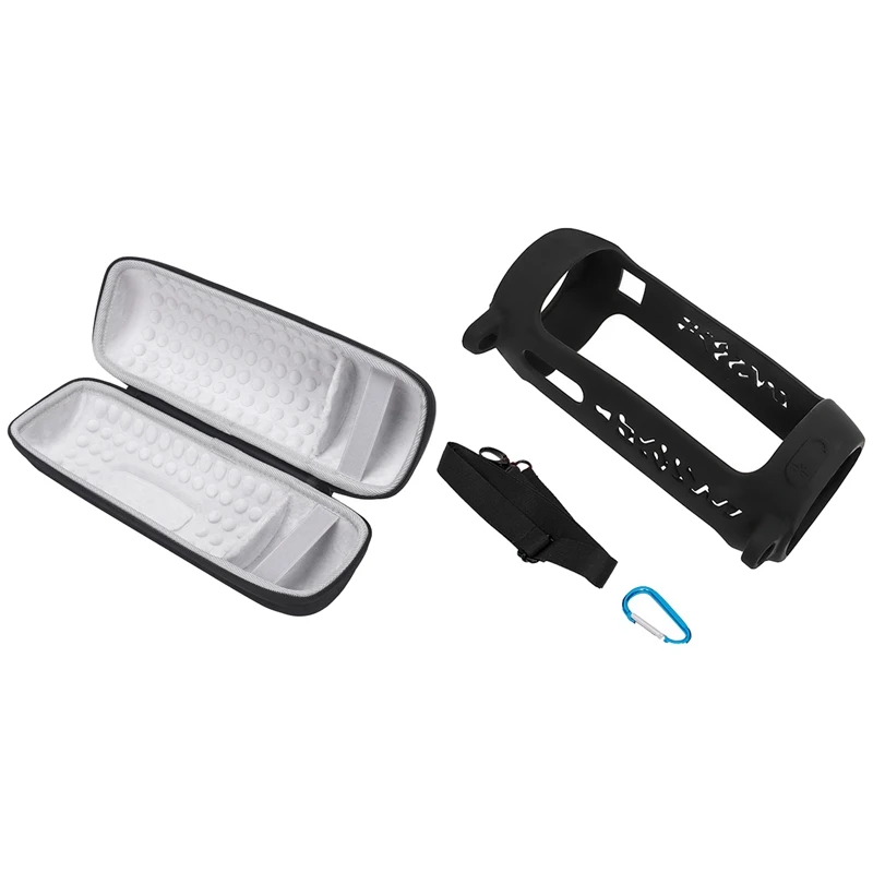 1 Set For JBL Pulse 4 Speaker Carry Storage Case Bag(Gray)& 1 Set Outdoor Portable Soft Silicone Protective Case Black
1 Set For JBL Pulse 4 Speaker Carry Storage Case Bag(Gray)& 1 Set Outdoor Portable Soft Silicone Protective Case Black