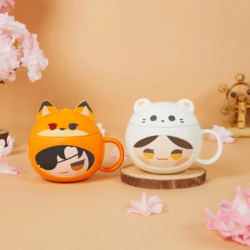 Официальная керамическая кружка Tian Guan Ci Fu TGCF Hua Cheng Xie Lian кофейная мультяшная чашка
Официальная керамическая кружка Tian Guan Ci Fu TGCF Hua Cheng Xie Lian кофейная мультяшная чашка