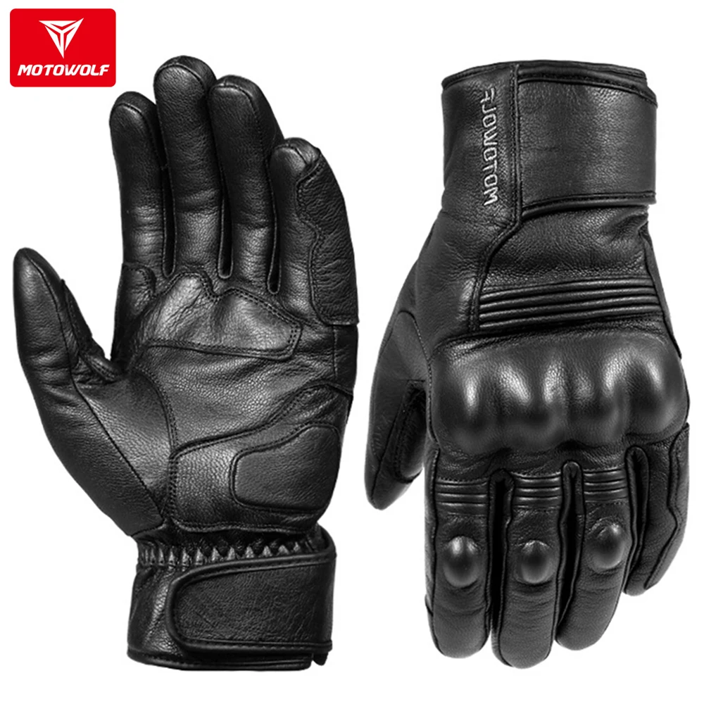 New Motorcycle Gloves Leather Men Off-road Motorcycle Gloves Wind Resistant Anti Slip Touch Resistant All Finger Gloves Bicycle
New Motorcycle Gloves Leather Men Off-road Motorcycle Gloves Wind Resistant Anti Slip Touch Resistant All Finger Gloves Bicycle
