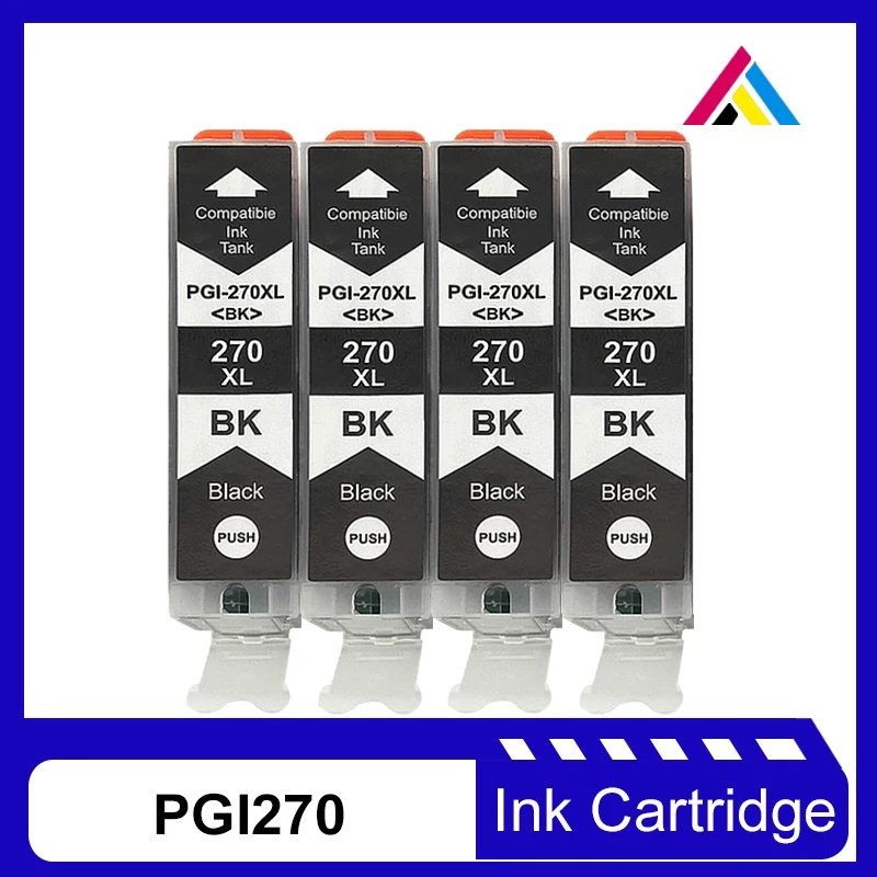 PGI270 PGI-270 BK Compatible Ink Cartridge for pgi 270 270xl for Canon PIXMA TS6020 TS5020 MG5720 MG5721 MG5722 MG6820 MG6821
PGI270 PGI-270 BK Compatible Ink Cartridge for pgi 270 270xl for Canon PIXMA TS6020 TS5020 MG5720 MG5721 MG5722 MG6820 MG6821