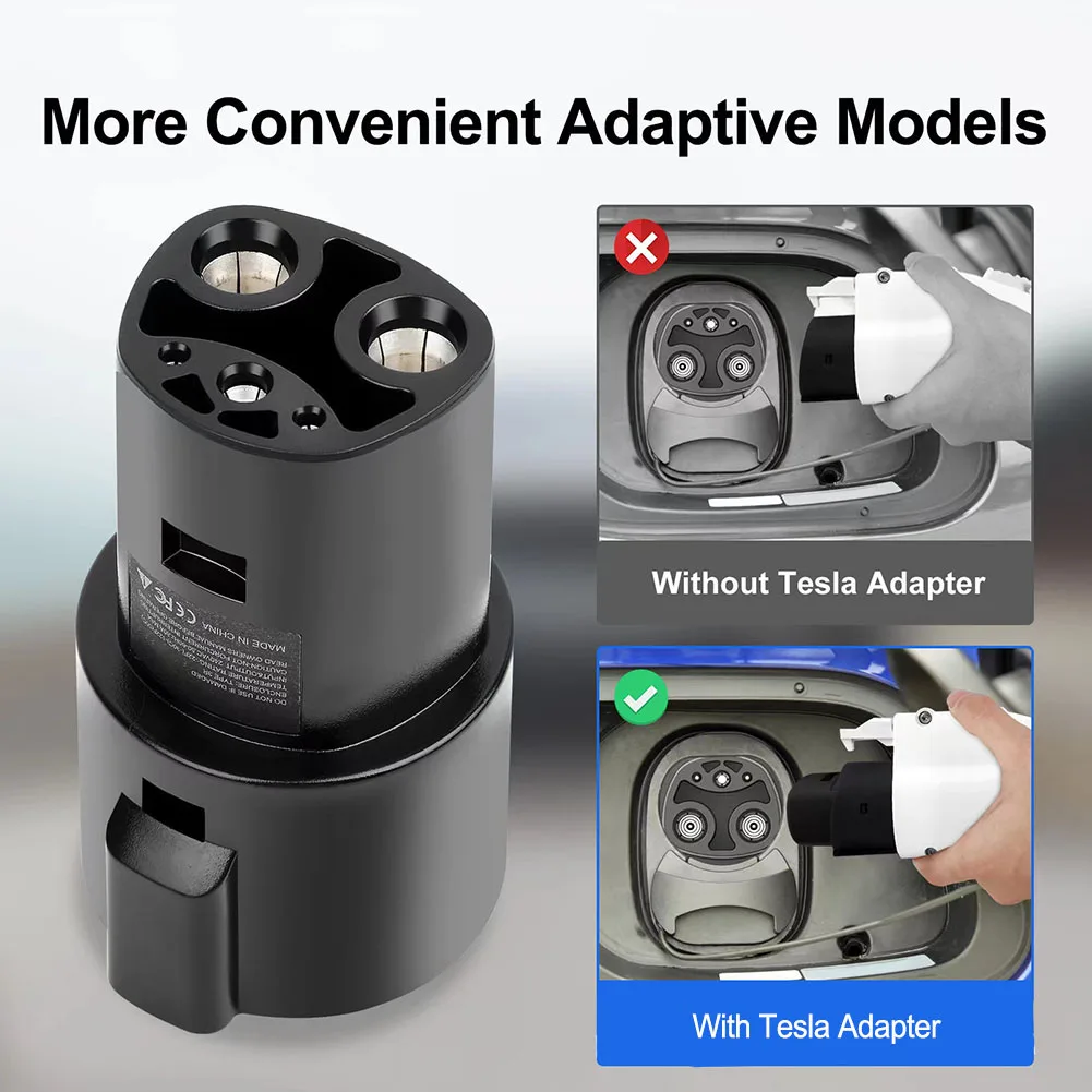 1set Car Charger Adapter+Anti-pulling Ring Thermoplastic, Flame Retardant Grade UL94V-0 For Tesla Thermoplastic, Flame Retardant
1set Car Charger Adapter+Anti-pulling Ring Thermoplastic, Flame Retardant Grade UL94V-0 For Tesla Thermoplastic, Flame Retardant