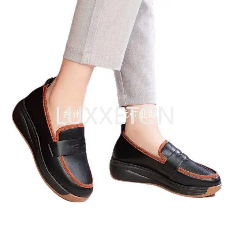 2023 New Women Shoes Fashion Design Soft Sole Wedges Casual Shoes Comfort Increase Thick Sole Shoes for Women Women's Vulcanized
2023 New Women Shoes Fashion Design Soft Sole Wedges Casual Shoes Comfort Increase Thick Sole Shoes for Women Women's Vulcanized