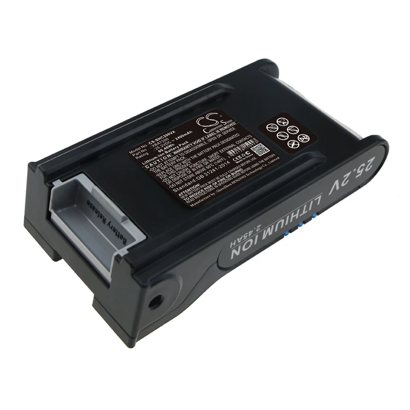 Generic 2400mA Battery for Shark IF202,IF203,IF203Q,IF205,IF250 Cordless Vacuum Cleaner XBAT200,XBAT200EU
Generic 2400mA Battery for Shark IF202,IF203,IF203Q,IF205,IF250 Cordless Vacuum Cleaner XBAT200,XBAT200EU