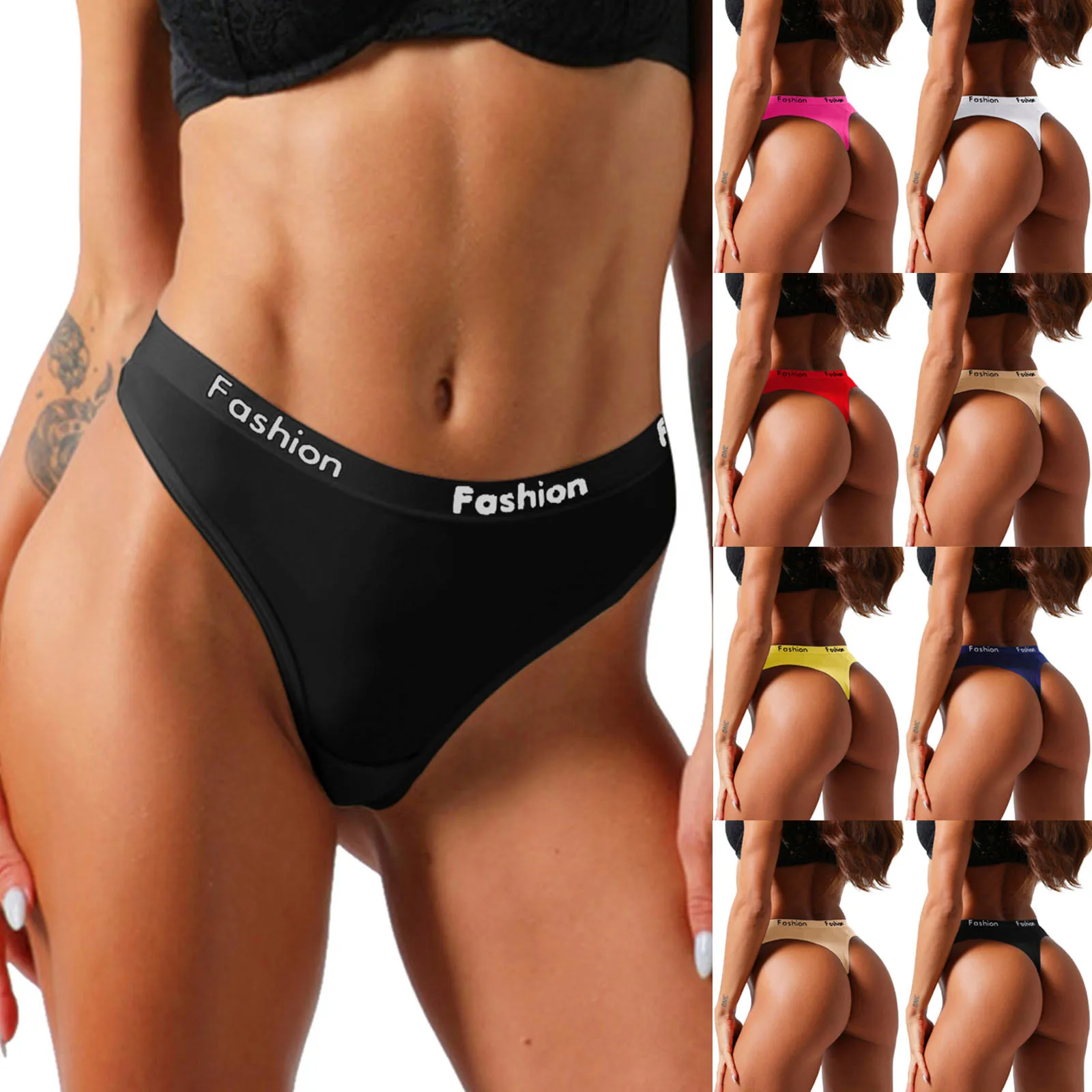 Womens Sexy Thong Panties Transparent Lace Splicing Panties Cotton Hollow Breathable Quality G-Strng Sleepwear Swimsuit Bikini
Womens Sexy Thong Panties Transparent Lace Splicing Panties Cotton Hollow Breathable Quality G-Strng Sleepwear Swimsuit Bikini
