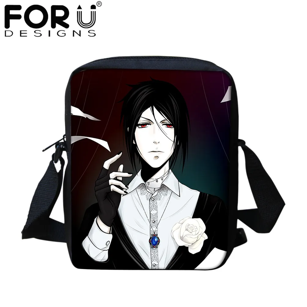 FORUDESIGNS Anime Black Butler Student Messenger Bag Children 3D Printed Anime Shoulder Bag High Quality Gift for Boys Girls
FORUDESIGNS Anime Black Butler Student Messenger Bag Children 3D Printed Anime Shoulder Bag High Quality Gift for Boys Girls