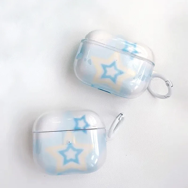 Korean Transparent Gradient Blue Star Airpods Case Cute Airpods Pro Case Funny Airpods Case Airpods 3 Case 
Korean Transparent Gradient Blue Star Airpods Case Cute Airpods Pro Case Funny Airpods Case Airpods 3 Case