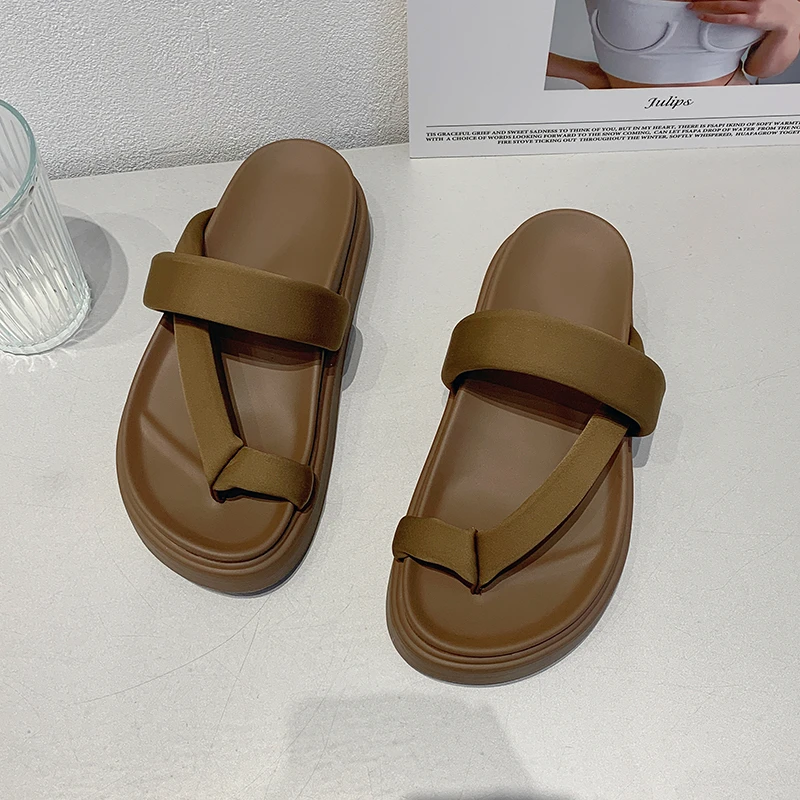 Flip-flops Ladies Sandals 2022 Summer New Trend Fashion Luxurious Elegant Muffin Thick Bottom Solid Color Beach Roman Slippers
Flip-flops Ladies Sandals 2022 Summer New Trend Fashion Luxurious Elegant Muffin Thick Bottom Solid Color Beach Roman Slippers