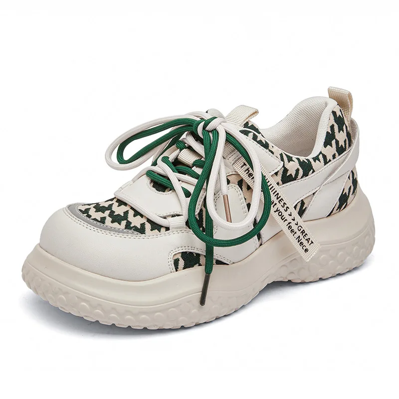 Ladies Leather Vulcanized Shoes Outdoor He Running Sneakers Women's 2022 Spring and Summer New Breathable Casual Flat Shoes
Ladies Leather Vulcanized Shoes Outdoor He Running Sneakers Women's 2022 Spring and Summer New Breathable Casual Flat Shoes