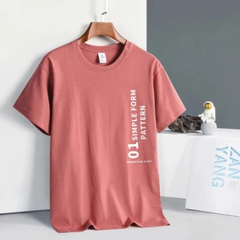 Summer Cotton Mens T-shirt Fashion Casual Breathable Men Clothing Solid Short Sleeve Comfortable Tops Tees O-Neck Oversized 6XL 
Summer Cotton Mens T-shirt Fashion Casual Breathable Men Clothing Solid Short Sleeve Comfortable Tops Tees O-Neck Oversized 6XL