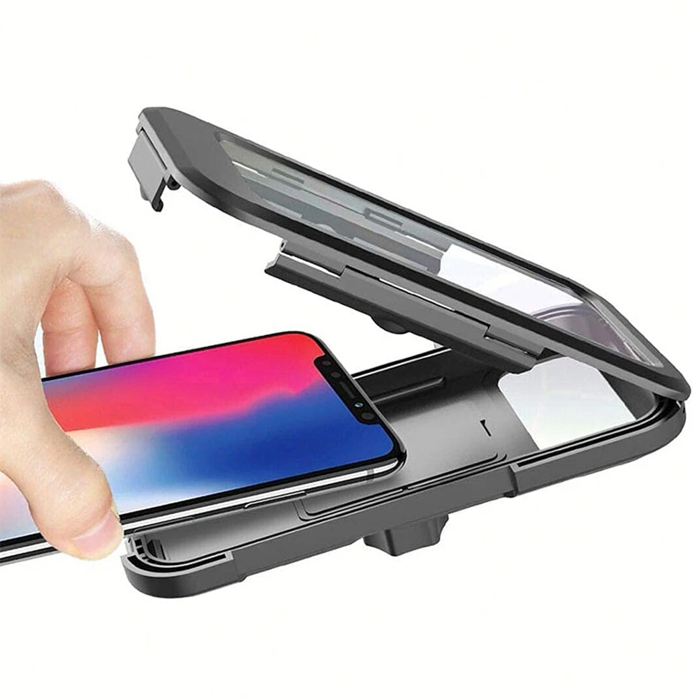 Motorbike Bike Phone Holder Waterproof Case Handlebar 360 Degrees Adjustment Freely For Phone 11 12 13 Pro
Motorbike Bike Phone Holder Waterproof Case Handlebar 360 Degrees Adjustment Freely For Phone 11 12 13 Pro