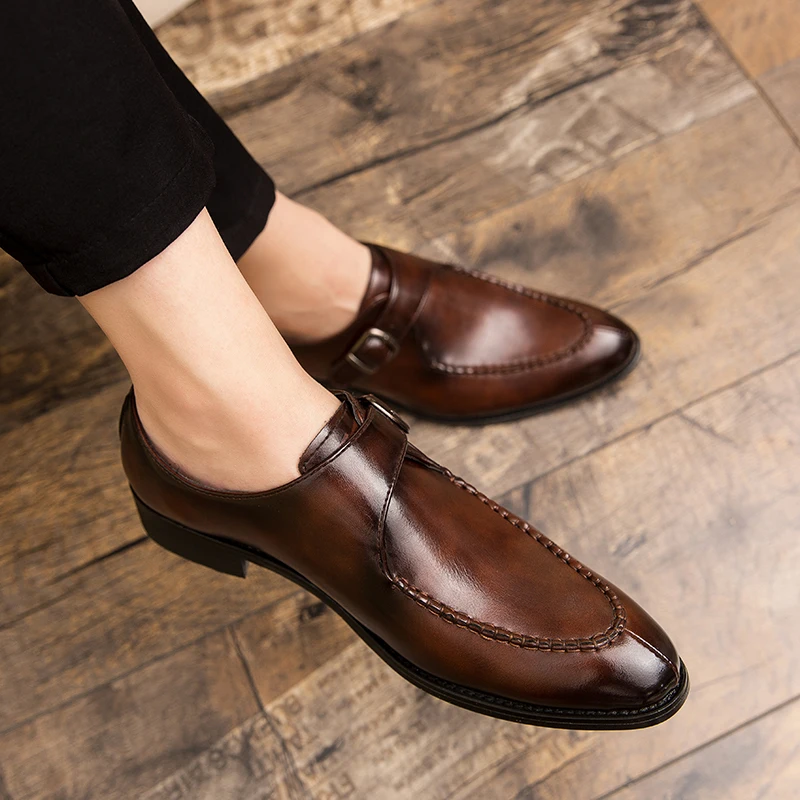 Men Dress Shoes Men Spring Wedding Fashion Office High Quality Leather Comfy Business Man Formal Shoes 2022 Men Shoes
Men Dress Shoes Men Spring Wedding Fashion Office High Quality Leather Comfy Business Man Formal Shoes 2022 Men Shoes
